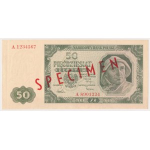 50 złotych 1948 - SPECIMEN - A
