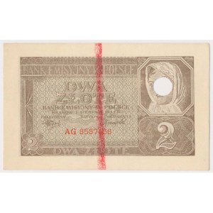 2 złote 1941 - skasowane