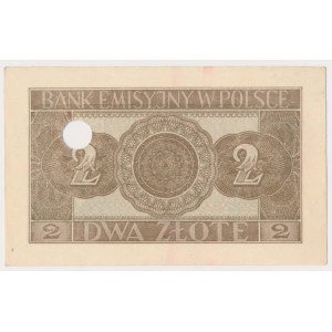 2 złote 1941 - skasowane