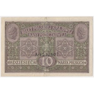 10 mkp 1916 Generał ...Biletów - RZADKI