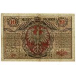 10 mkp 1916 Generał ...Biletów - RZADKI