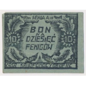 Oflag II C Woldenberg, 10 fenigów 1944 - Seria AIII
