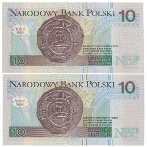 10 zł 1994 - KD i KH (2szt)