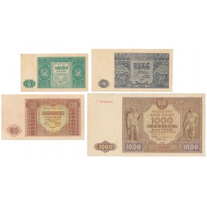 Zestaw 1946 r. (4szt)