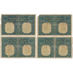 Dyrekcja PKKP 500 mkp 01.1919 - zestaw (4szt)
