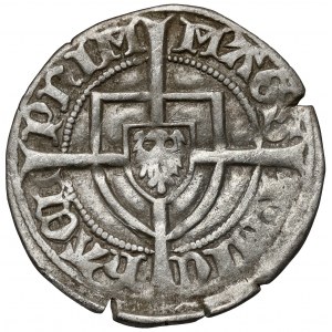 Zakon Krzyżacki, Michał Kuchmeister, Szeląg (1416-1422) - długi krzyż