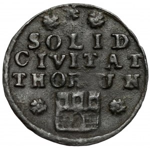 August III Sas, Szeląg Toruń 1761 - bez inicjałów