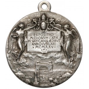 Watykan, Medal 1925 - Wystawa Misyjna