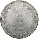 1-1/2 rubla = 10 złotych 1840 MW, Warszawa - RZADKIE