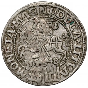 Zygmunt II August, Grosz na stopę polską 1548, Wilno