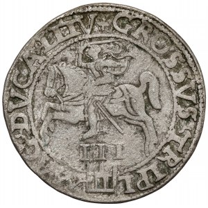 Zygmunt II August, Trojak Wilno 1562 - SZEROKI