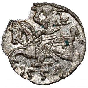 Zygmunt II August, Denar Wilno 1554