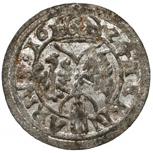 Zygmunt III Waza, Trzeciak Łobżenica 1624 - oznaczenie 3-& - PIĘKNY