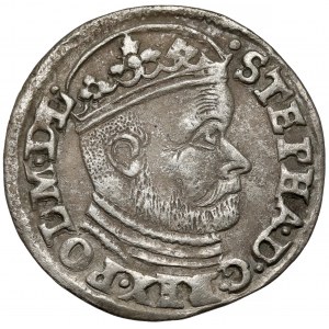 Stefan Batory, Trojak Olkusz 1585 NH - Howel