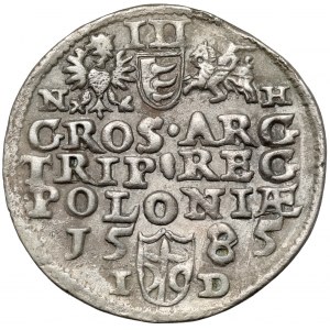 Stefan Batory, Trojak Olkusz 1585 NH - Howel