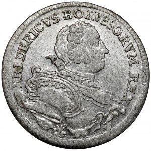 Śląsk, Fryderyk II Wielki, 1/12 talara 1751-B, Wrocław