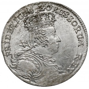 Śląsk, Fryderyk II Wielki, Szóstak 1757-B, Wrocław