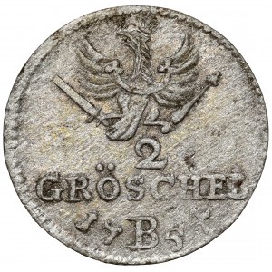 Śląsk, Fryderyk II Wielki, 2 greszle 1754-B, Wrocław