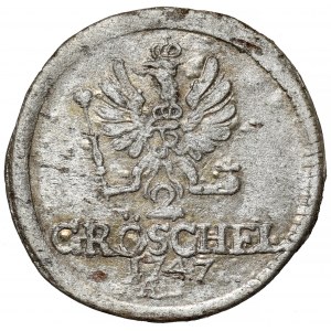 Śląsk, Fryderyk II Wielki, 2 greszle 1747 AHE, Wrocław