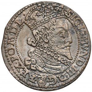 Zygmunt III Waza, Szóstak Malbork 1599 - duża głowa
