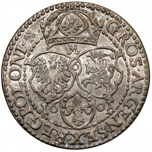 Zygmunt III Waza, Szóstak Malbork 1601-M - bardzo rzadki
