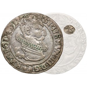 Zygmunt III Waza, Szóstak Kraków 1623 - data przy nominale