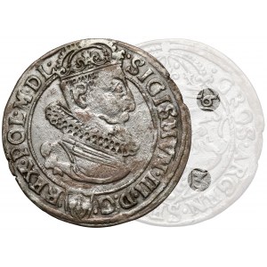 Zygmunt III Waza, Szóstak Kraków 1623 - data rozstrzelona