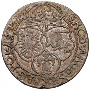 Zygmunt III Waza, Szóstak Kraków 1624 - piękny