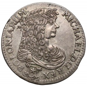 Michał Korybut Wiśniowiecki, Złotówka 1671, Bydgoszcz - RZADKOŚĆ