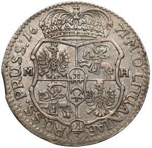 Michał Korybut Wiśniowiecki, Złotówka 1671, Bydgoszcz - RZADKOŚĆ