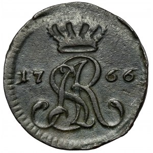 Poniatowski, Półgrosz 1766-G, Warszawa