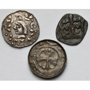 Denary: Krzyżowy, Herman i Warneńczyk - zestaw (3szt)