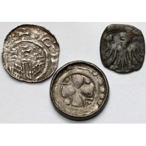 Denary: Krzyżowy, Herman i Warneńczyk - zestaw (3szt)