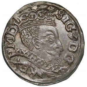 Zygmunt III Waza, Trojak Lublin 1597 - monogram