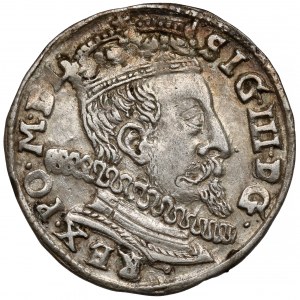 Zygmunt III Waza, Trojak Wilno 1597 - Lidman