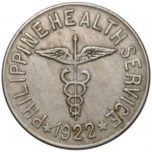 Filipiny, Culion Leper Colony, Peso 1922 - Health Service