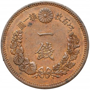 Japonia, 1 sen 1887