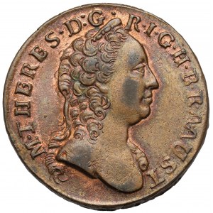 Austria, Maria Teresa, Krajcar 1761-P, Praga