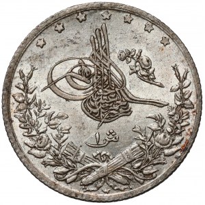 Egipt, Qirsh AH1293/27-W (1901) Berlin