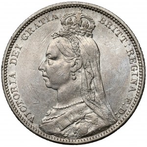 Wlk. Brytania, Wiktoria, Schilling 1889