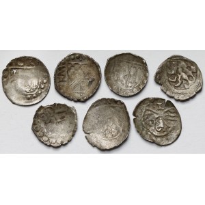 Europa, Fenigi / Halerze (?) - zestaw (7szt)