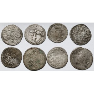 Europa, Fenigi / Dreier (?) - zestaw (8szt)