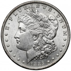 USA, Dolar 1885-O, New Orleans - Morgan Dollar