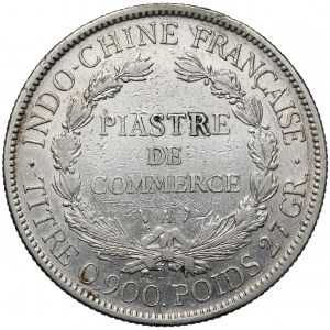 Indochiny Francuskie, Piastre de Commerce 1899-A, Paryż