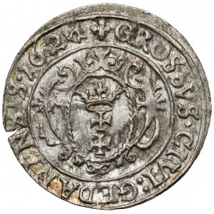 Zygmunt III Waza, Grosz Gdańsk 1624 - ex. Karolkiewicz