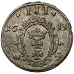 Zygmunt III Waza, Trzeciak Gdańsk 1613 - ex. Karolkiewicz
