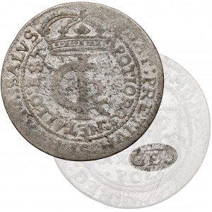 Jan II Kazimierz, Tymf Kraków 1664 AT - błąd GEO - bardzo rzadki