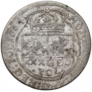 Jan II Kazimierz, Tymf Kraków 1664 AT - błąd GEO - bardzo rzadki