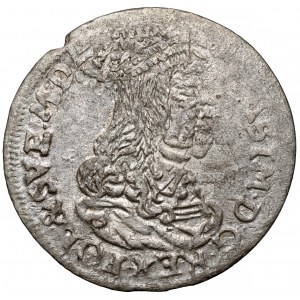 Jan II Kazimierz, Trojak Kraków 1662 AT