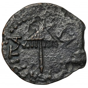 Judaea, Agryppa I (37-44 n.e.) Prutah, Jerozolima